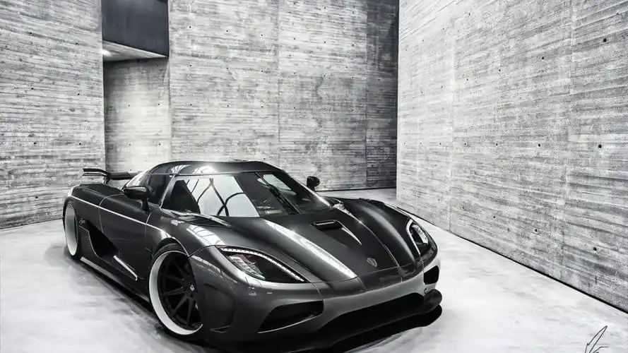 黑色科尼塞克agera超级跑车图片-汽车壁纸-高清汽车图片-第10图-娟娟