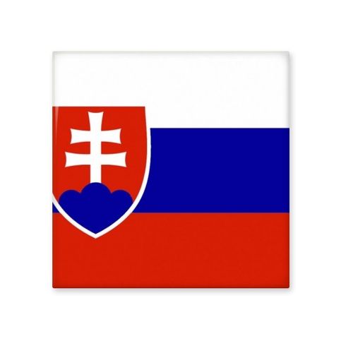 斯洛伐克国旗欧洲国家象征符号墙面厨房浴室墙面装饰创意瓷砖