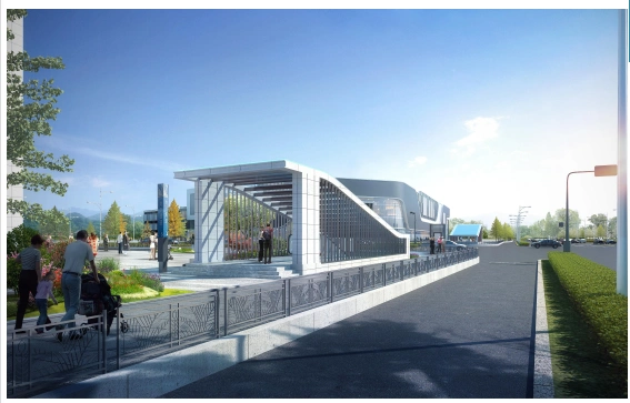 台州市仙居县城首条地下人行过街通道效果图出炉!