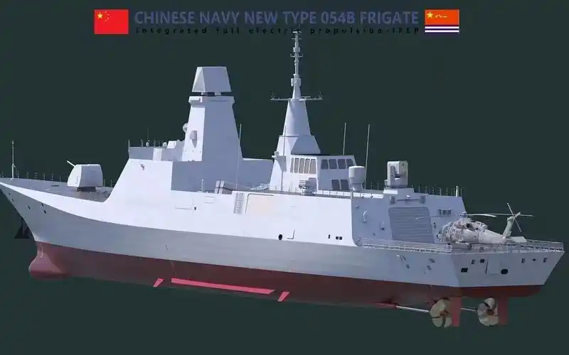 054b型护卫舰:网传仅装备4艘,缺乏可靠的信源