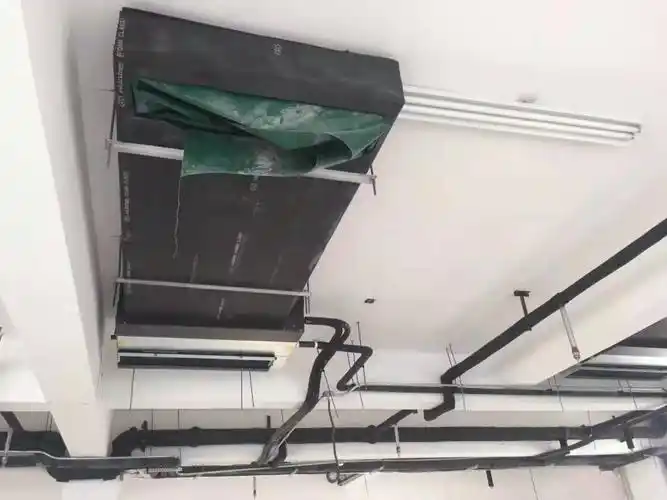 大连三鑫大厦新风管道吊顶除湿系统选型配套安装一条龙_湿度控制_工业