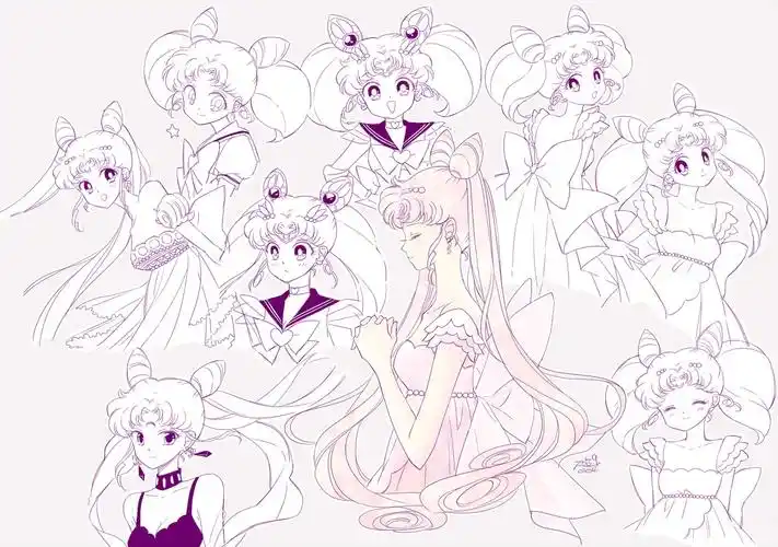 美少女战士 セーラームーン(シリーズ) //小小兔(ちびうさ/chibiusa)