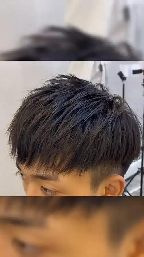 全网最火发型,摩根碎盖#男士发型 #厦门男士发型精选