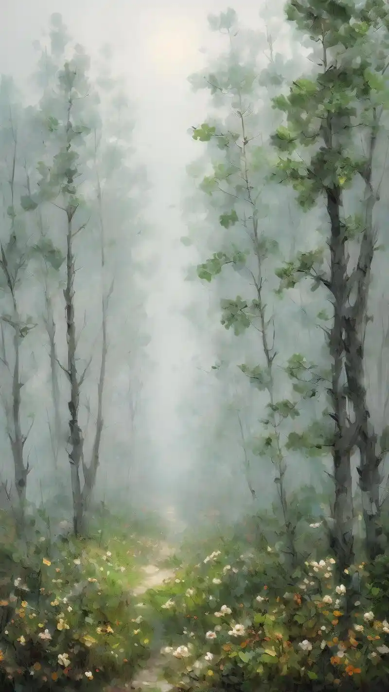 9995唯美森林意境壁纸,惊艳你的视觉!9599