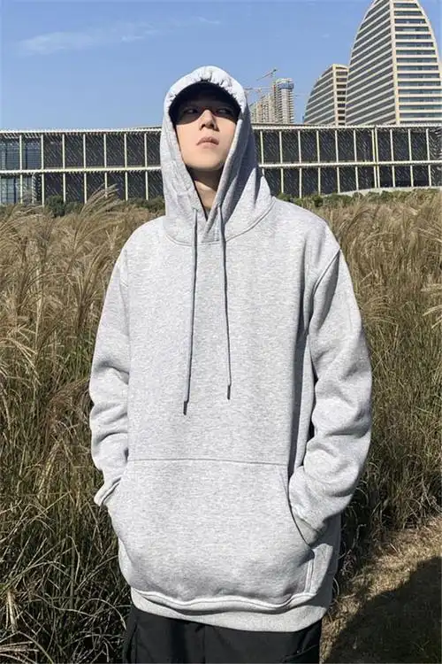 2021新款卫衣男连帽宽松潮牌ins港风外套韩版潮流春秋季百搭上衣