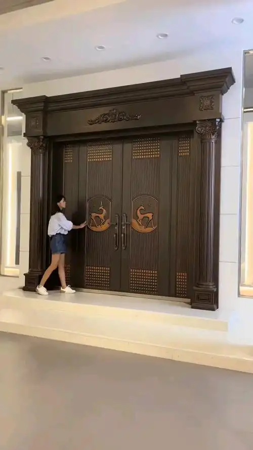 锌钛合金别墅大门