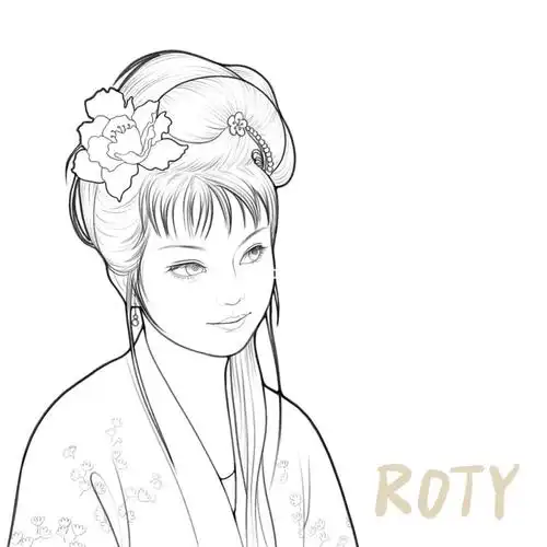 插画  #手绘头像  #金陵十二钗  #红楼梦87版  #红楼梦人物  #史湘