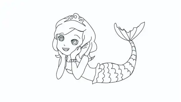 小公主苏菲亚的画法