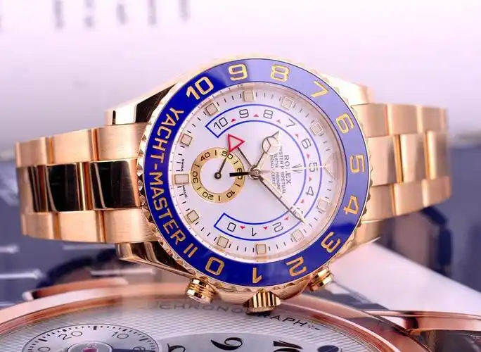 18k黄金劳力士rolex游艇名仕型ii系列116688白盘腕表全自动机械倒计时