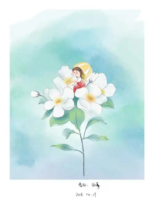 插画练习-水彩风格