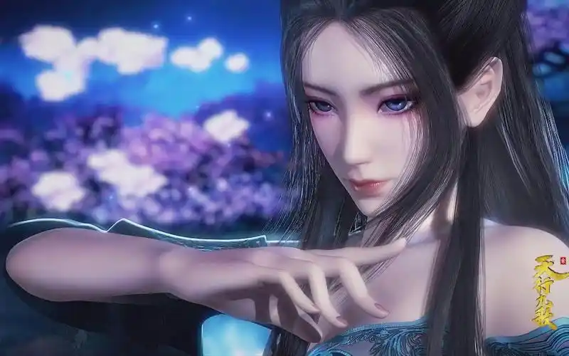 活动作品原画秦时明月天行九歌焰灵姬明暗1