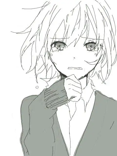 求几张这种动漫女生哭泣的图片(伤心的也行噢)