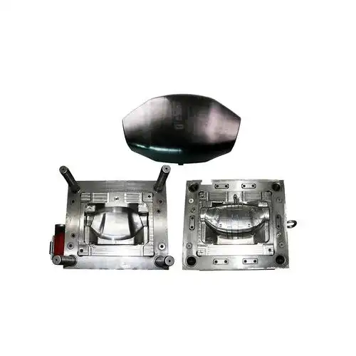 定制汽车注塑方向盘气囊塑料盖模具