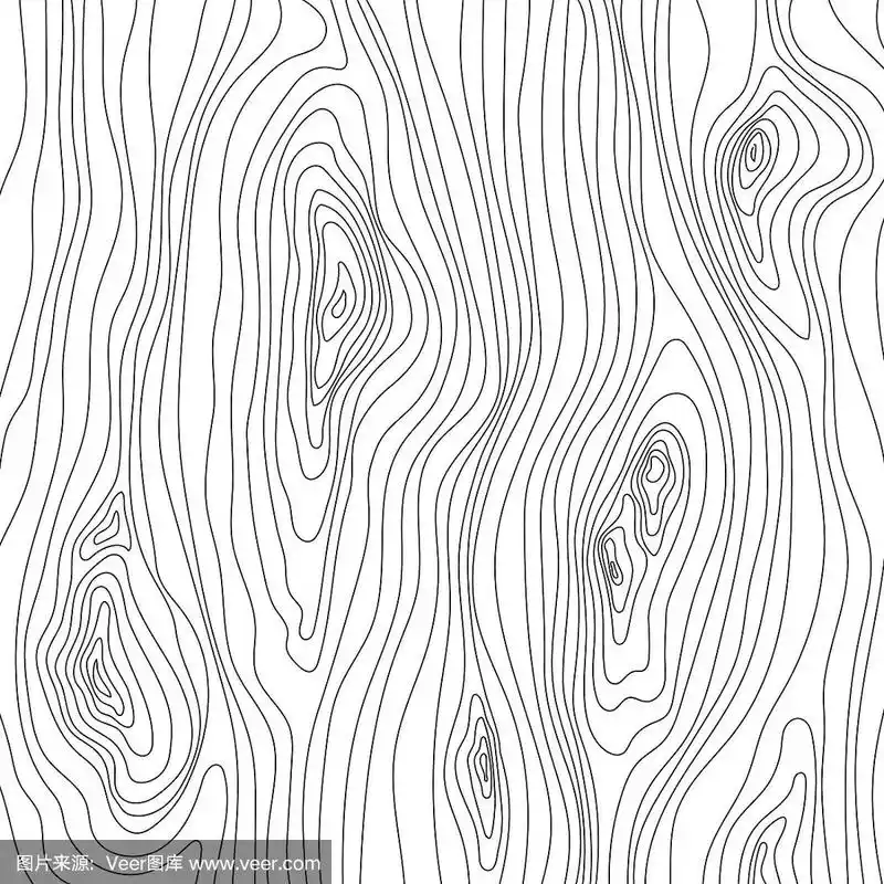 木纹图案.摘要纤维结构背景,矢量图