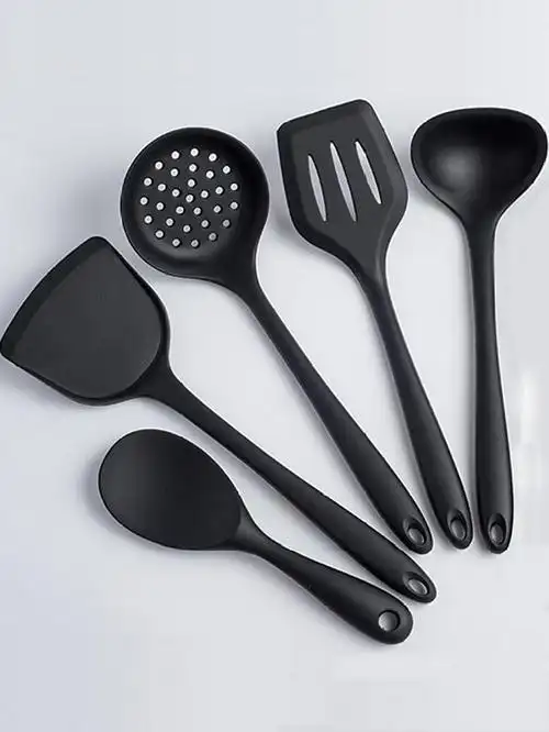 硅胶铲锅铲子不粘锅专用炒菜家用厨具汤勺漏勺锅铲