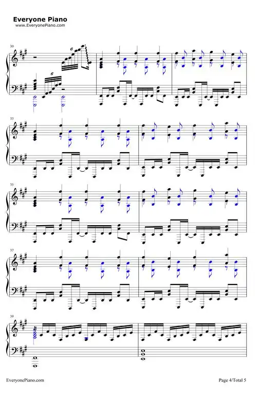 ninelie钢琴谱_aimerandchelly_甲铁城的卡巴内利ed