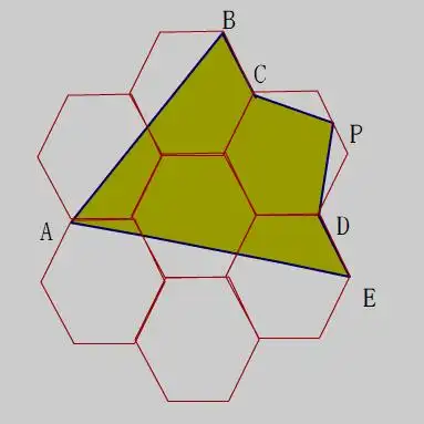 用直尺怎么画正六边形1