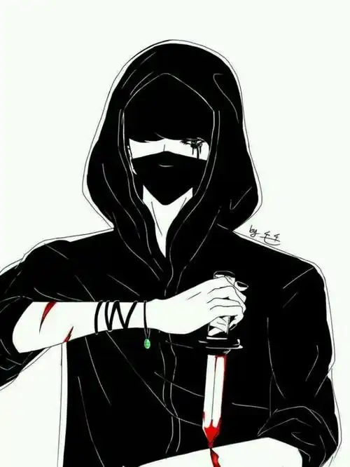 黑发黑瞳少年图片.