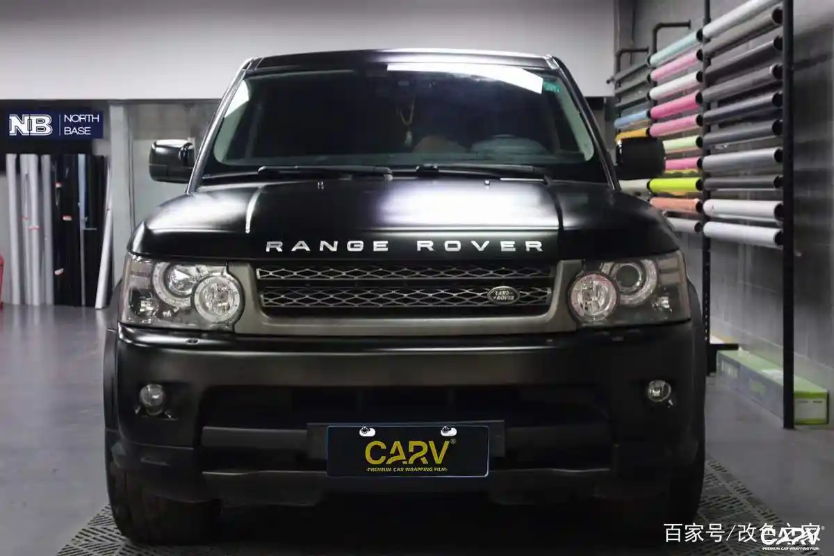 路虎揽胜运动版卡孚carv电光金属黑
