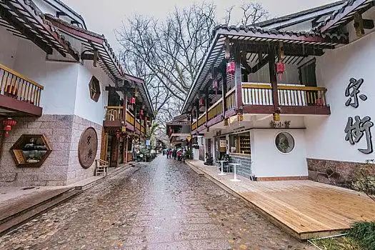福建省武夷山宋街商铺建筑环境
