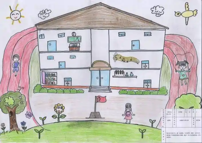 幼小衔接我们在行动我心目中的小学主题绘画展二等奖