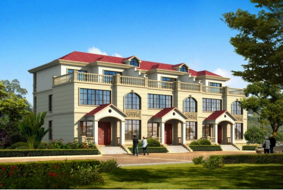 农村兄弟双拼别墅设计图纸9