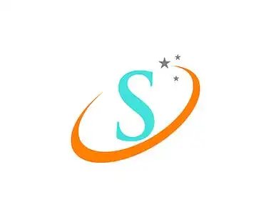 s字母字母字体徽标矢量设计s字体logo设计素材黑色花体happy