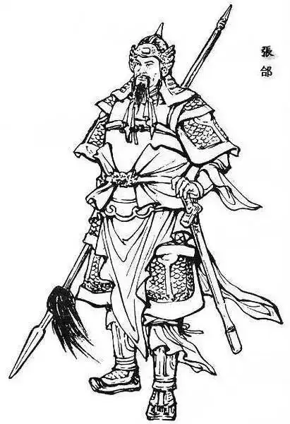 三国吕布简笔画