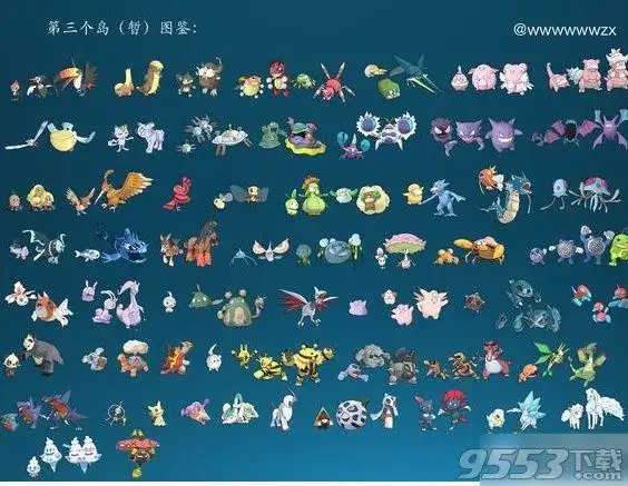 口袋妖怪日月图鉴大全口袋妖怪日月所有精灵图鉴