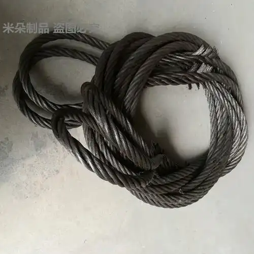 重型钢丝绳套插头吊装起重索具吊索设备吊搬运编头绳套塔吊钢绳