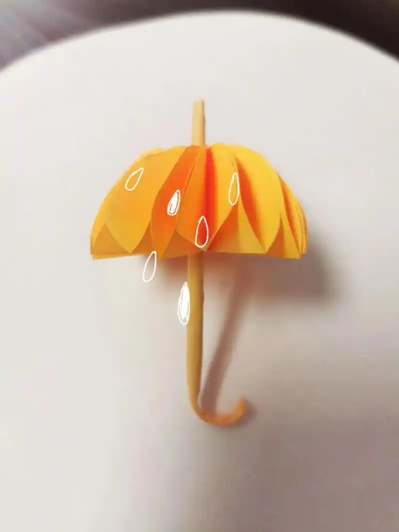 雨伞折纸99.#简单小手工 #一学就会 #制作过程 #亲手制 - 抖音