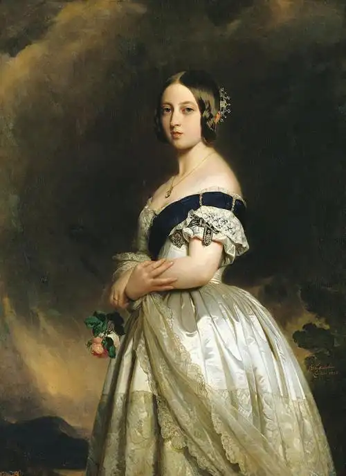 franz xaver winterhalter-studio of winterhalter quee