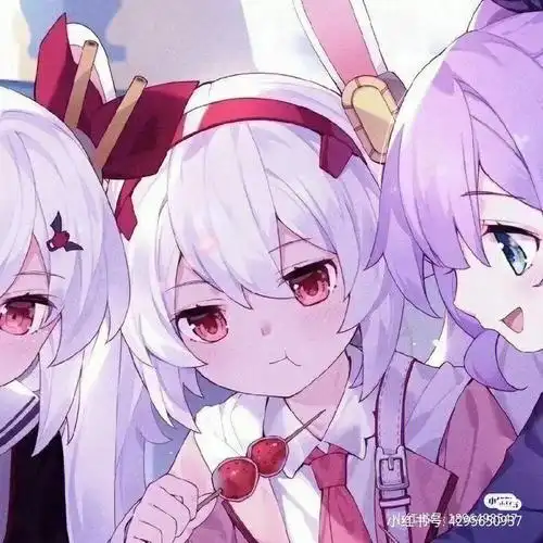 超好看的四人闺蜜头像呀