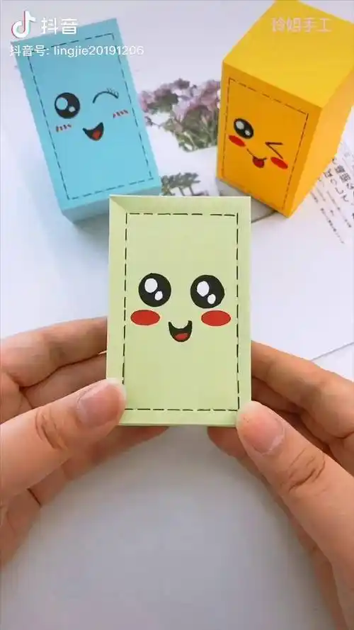 十万个怎么做一张纸就能做出好看的手工盲盒快试试吧