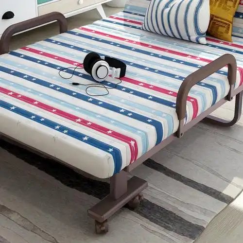 单人简易折叠床午睡床100cm宽