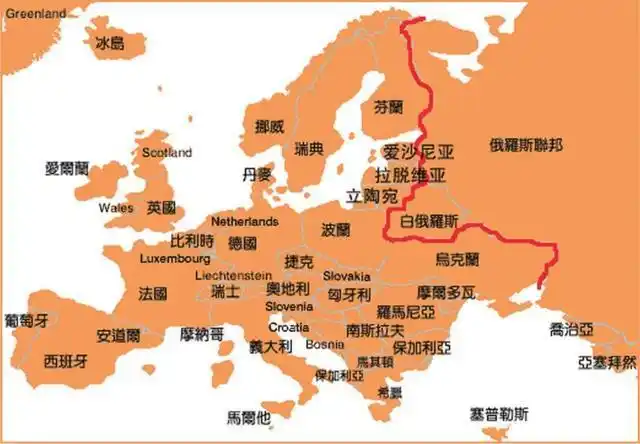 欧洲与美俄之间的世纪纠葛,一张图带你看懂世界格局