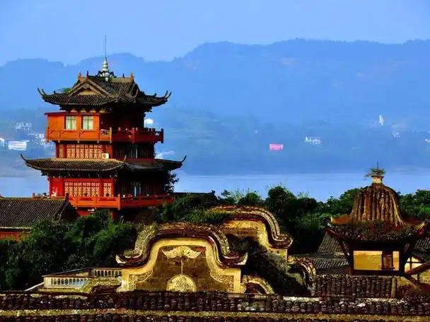 历史悠久的宜宾李庄古镇每一处都古色古香里面还有众多知名景点