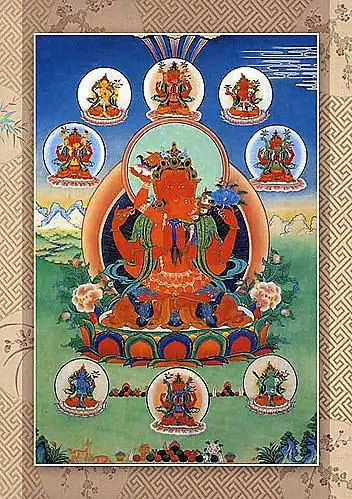 大悲胜海红观音