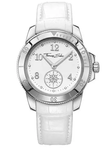 thomas sabo ladies glam and soul watch wa0207-215-202