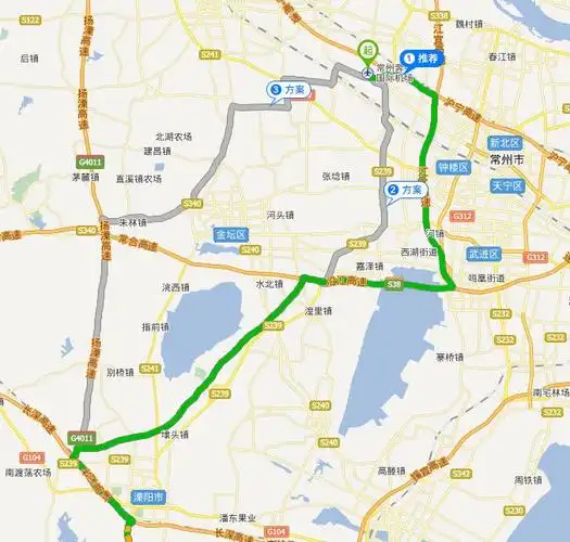 常州奔牛机场到天目湖怎么走