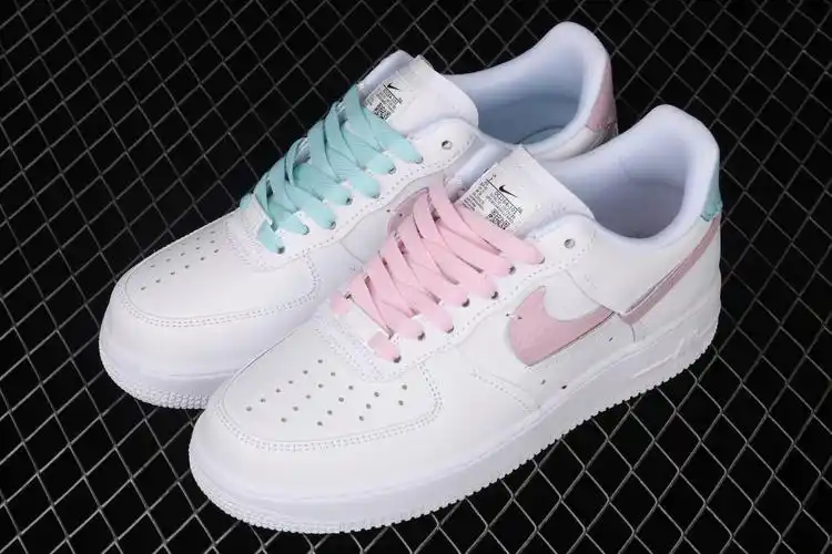 j版 nike air force 107 lx 鸳鸯断勾板鞋 dc1164-101