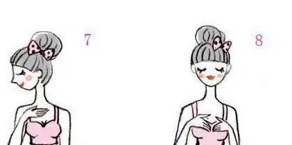 丰胸正确的按摩手法:这么揉会变大胸