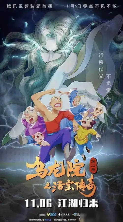 《乌龙院之活宝传奇》第二季动画热播,40年ip焕发新生机