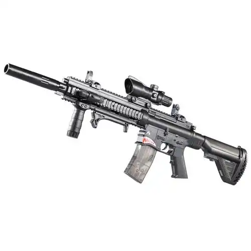 m416突击步抢儿童玩具枪男孩电动连发水弹枪绝地吃鸡装备求生满配