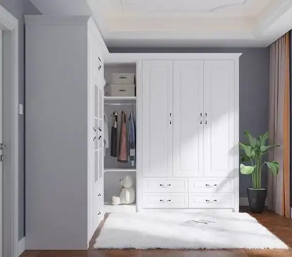 l型衣柜,卧室里的超级收纳,转角就是个小衣帽间!_腾讯新闻