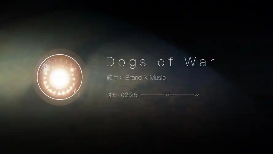 纯音乐欣赏《dogs of war》- brand x music