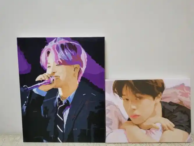 bts朴智旻数字油画集