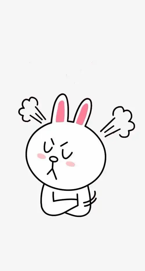 关键词 : 兔子,生气,卡通,发火,粉色耳朵