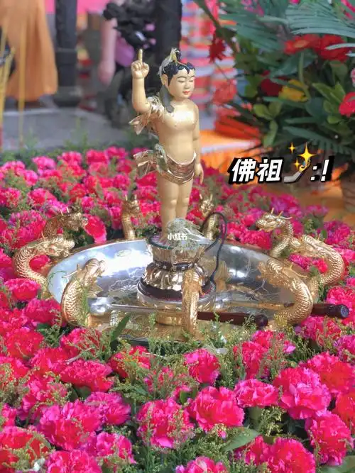 南无本师释迦牟尼佛圣诞日 浴佛节又称佛诞日,我佛慈悲 普渡众生_明宗