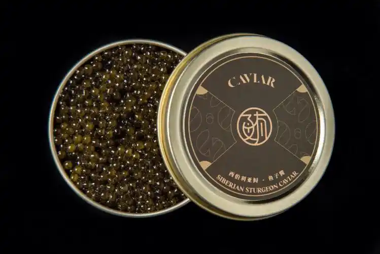 97大白鲟鱼子酱(beluga caviar)大白鲟的鱼卵质量最好,生长极为缓慢